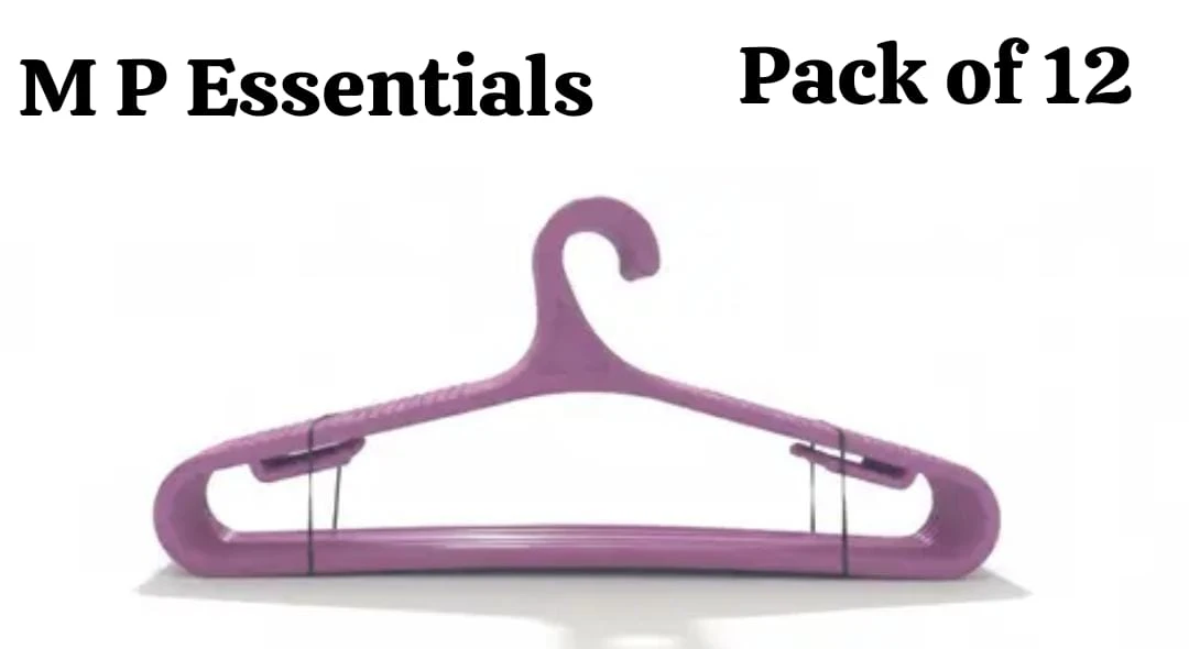 Best and Durable Plastic Hanger pack of 12