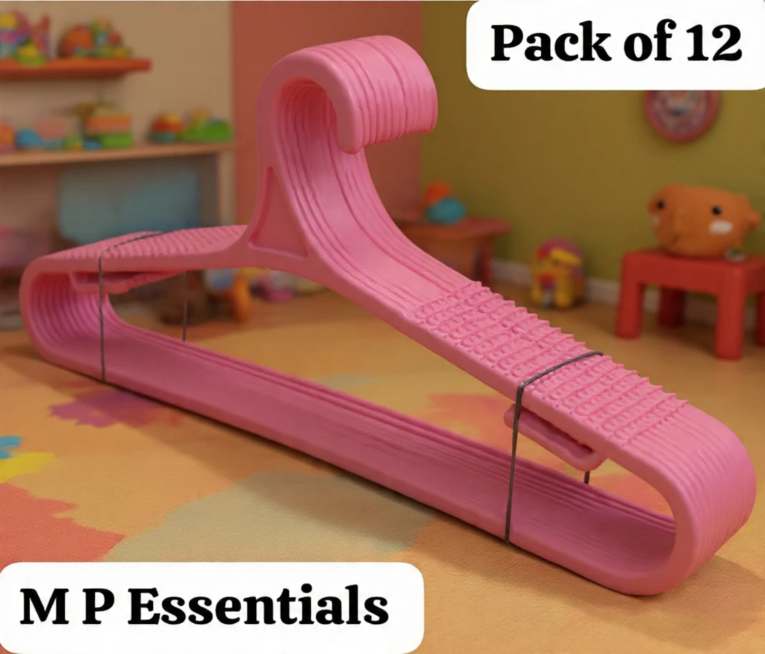 Best and Durable Plastic Hanger pack of 12