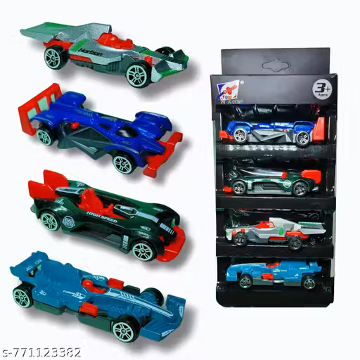 Dandles Hi-Tech Police Alloy Vehicle Model Metal Cars 6 Pcs Vehicles, Car Play Set for Toddlers,Boys Die-Cast Car Set, Birthday Decorations Gift Movie Vehicle Racing for Kids, Multicolour