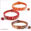 Comfortable & Lightweight Paw Print Cat Collars – Pack of 3 for Everyday Use