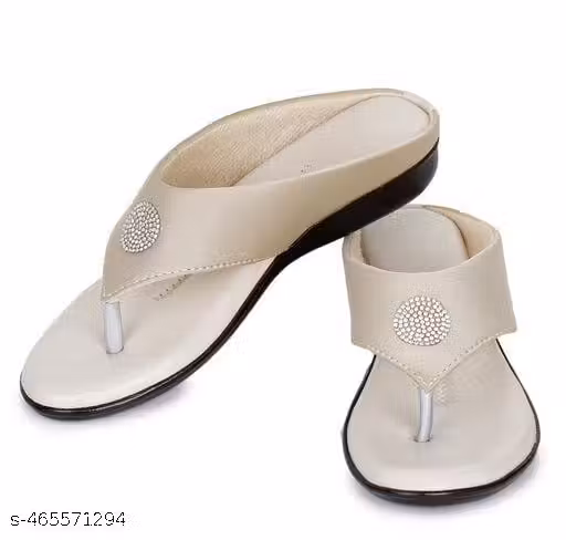 Huma Unique Flat Sandals Copper For Women Or Girls Stylish Trendy Slippers Casual Sandals For Women Latest Collection with Buckle Sandals for Girls Flat Chappal Daily Use Ladies Flat Heel