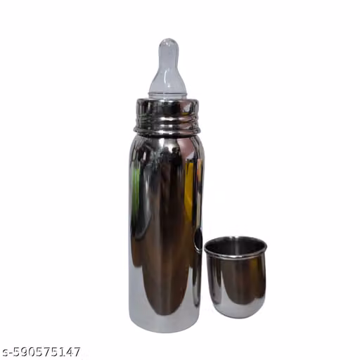 Stainless Steel 250ML Baby Feeding Bottle