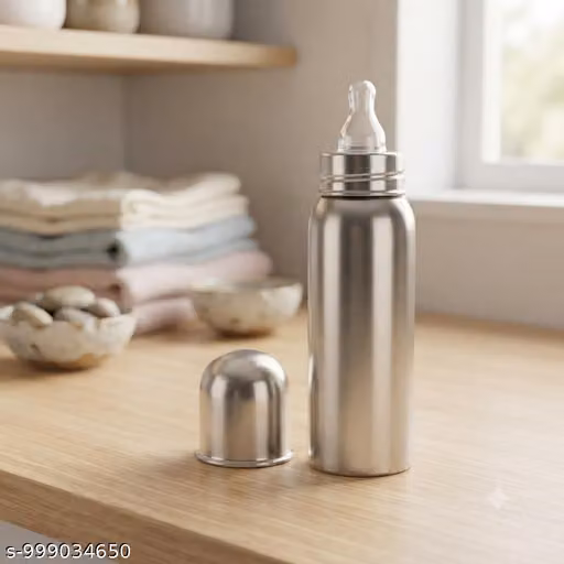 Stainless Steel Baby Feeding Bottle | Baby Feeding Bottle 250ML | Milk Bottle For Baby | Best Seller Feeding Bottle | Best Feeding Bottle For Baby | Demanding Feeding Bottle For Baby | Best Range Of Feeding Bottle By Infants Kids Zone