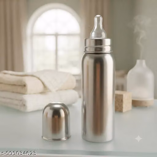 Stainless Steel Baby Feeding Bottle | Baby Feeding Bottle 250ML | Milk Bottle For Baby | Best Seller Feeding Bottle | Best Feeding Bottle For Baby | Demanding Feeding Bottle For Baby | Best Range Of Feeding Bottle By Infants Kids Zone