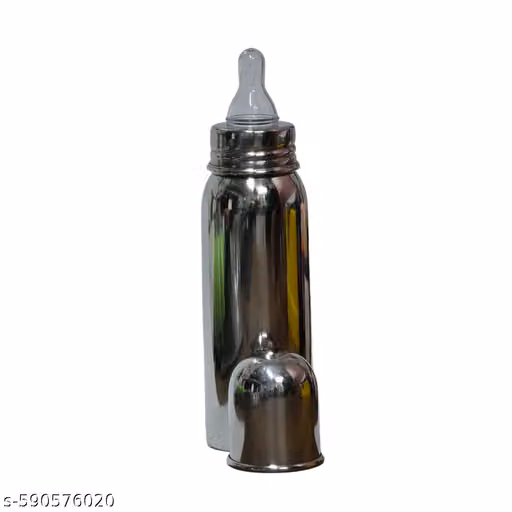 Stainless Steel 250ML Baby Feeding Bottle