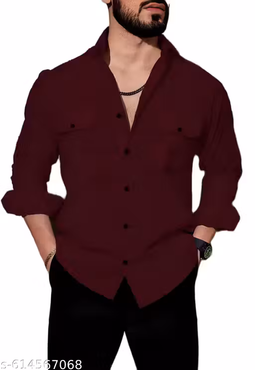 Modern Collar Stylish Shirts For Men