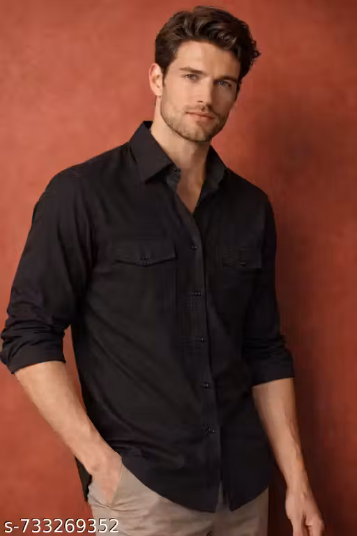 Cotton Double Pocket Shirts | Trendy Men shirt | full sleeves shirt | shirts for men | men formal shirts | men shirts full sleeve | men shirt new style | men shirt full hand | Shirt | Men shirt |Solid Casual Shirts | Slim Fit Formal Shirts | Party Wear Sa