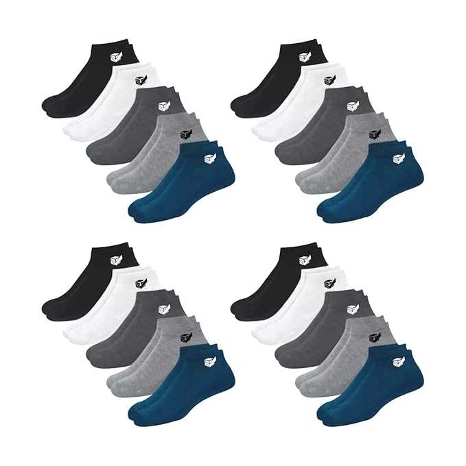 Ankle length Socks Pack of 20