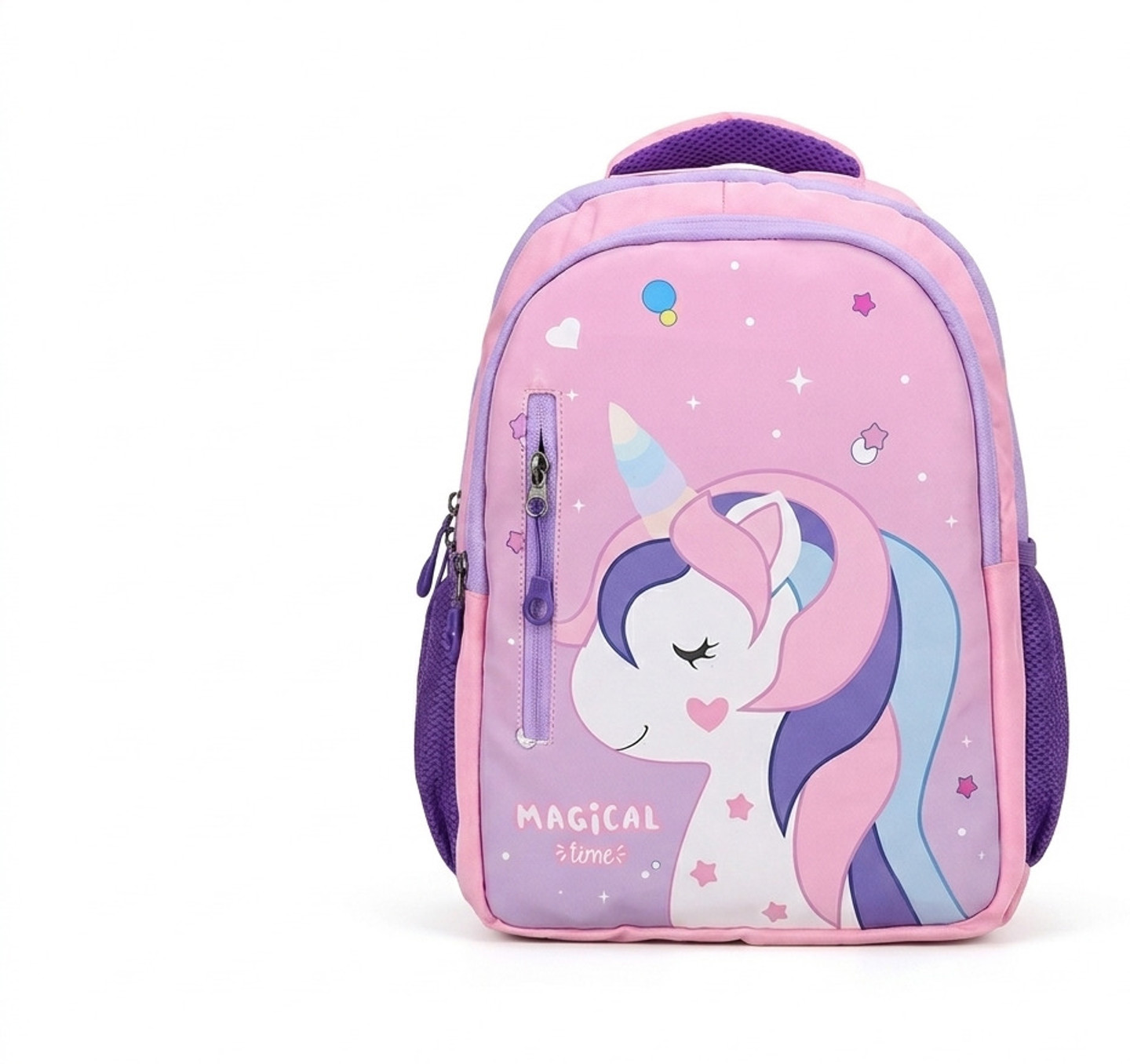Urban Festivities Unicorn Theme School Bag For Kids Stationery Backpack For Girls Birthday Gift Waterproof Backpack (Multicolor, 18 L)