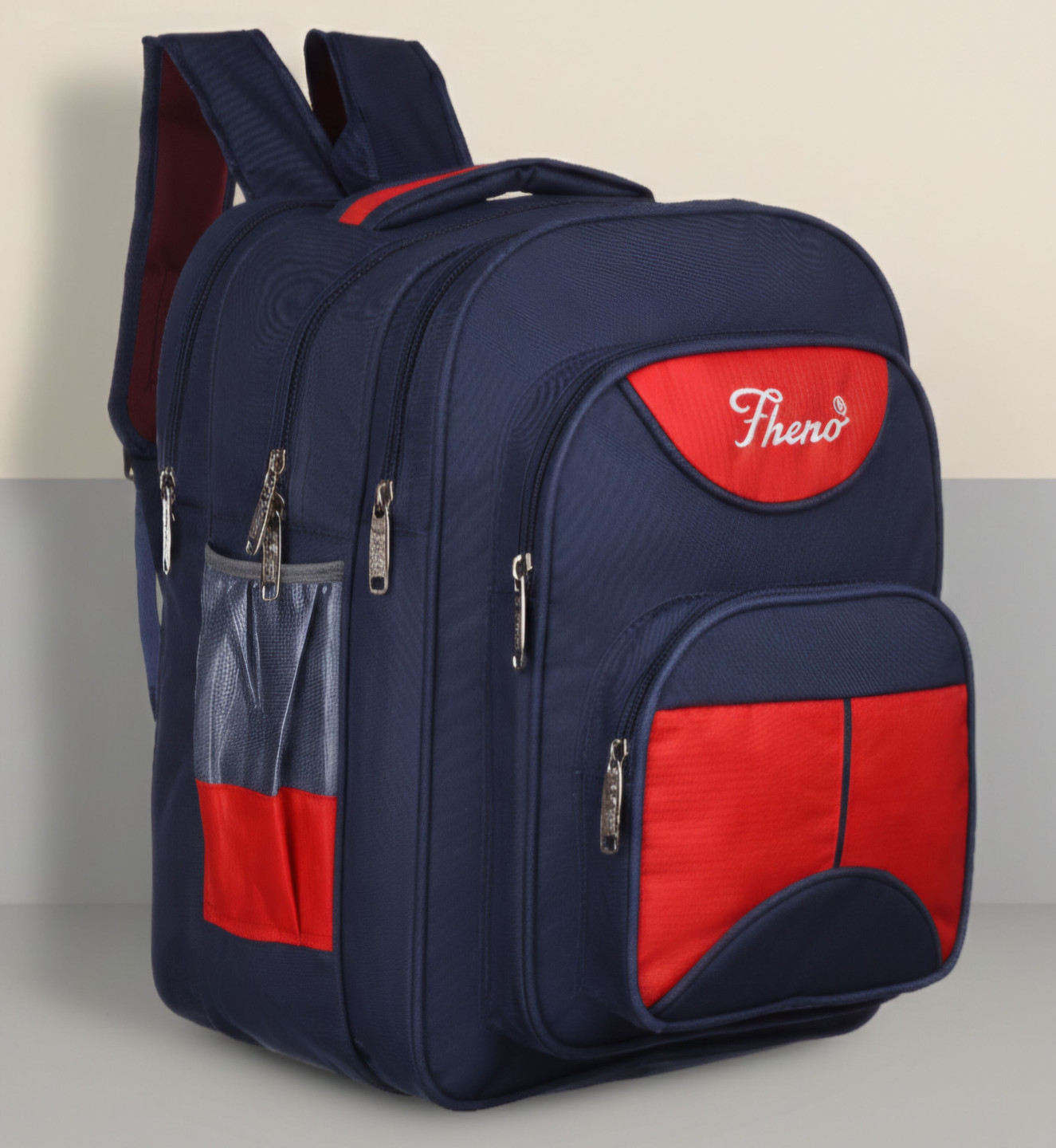 fheno For SchoolBag | Boys & Girls 5Th Class To 10Th Class Bagmentravel Waterproof School Bag (Dark Blue, 55 L)