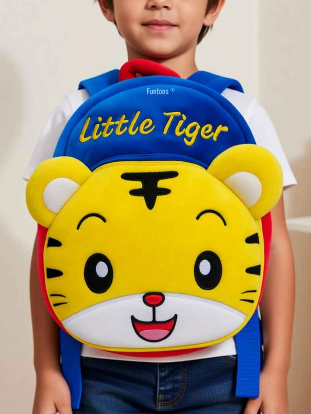 BestLook Cute School Bag For Boys Girls Baby for Nursery, Preschool Backpack (Multicolor, 10 L)