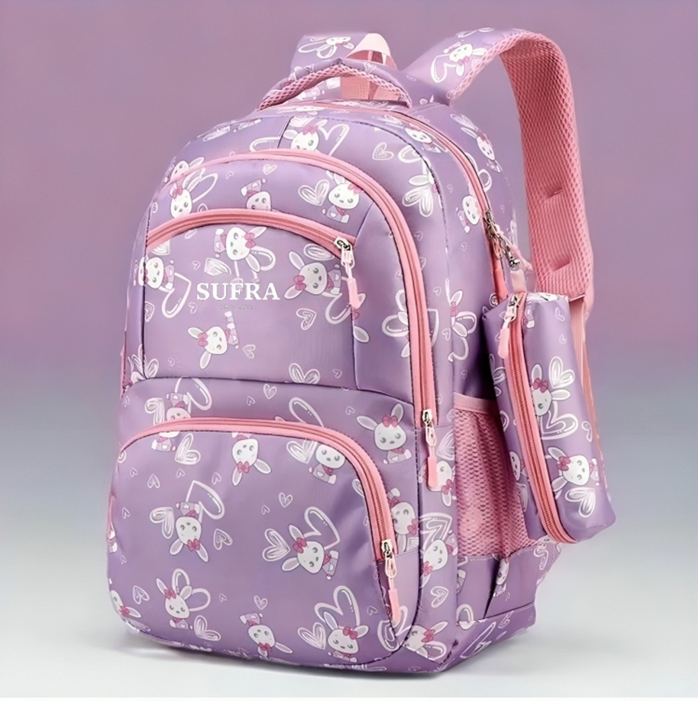 SUFRA Large 35 L Laptop Backpack Backpack Water Resistant Office, College & Travel Bag for Men & Women (Purple)
