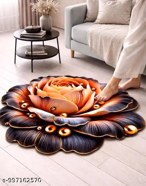 3D Lotus doormat