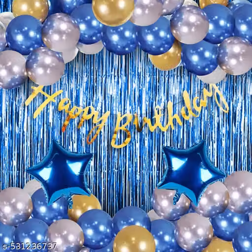 Birthday Decoration Items - 31 Pcs Birthday Decorations Kit | Happy Birthday Decorations