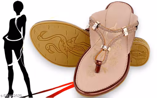 Latest Kolhapuri Chappal For Girls & Women,Comfort & Stylish Kolhapuri Style Flats For Women & Girls