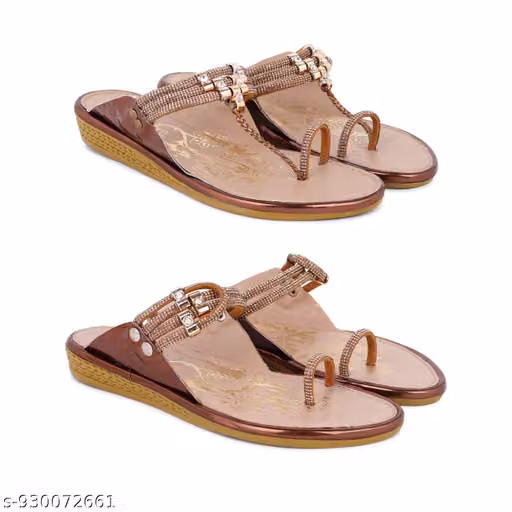 Attractive Wedges Sandals For women and girls (Pack of 2)