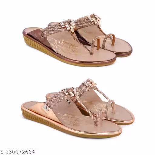 Attractive Wedges Sandals For women and girls (Pack of 2)