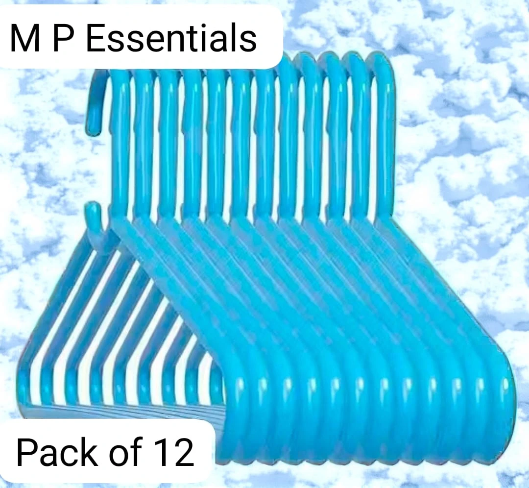 Best and Durable Plastic Hanger pack of 12