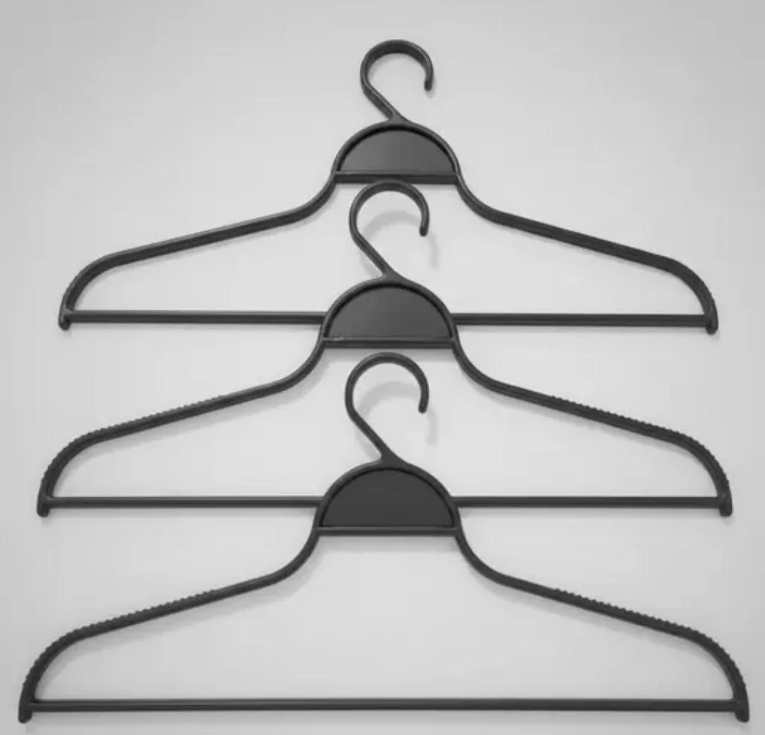 Best and Durable Plastic Hanger pack of 12