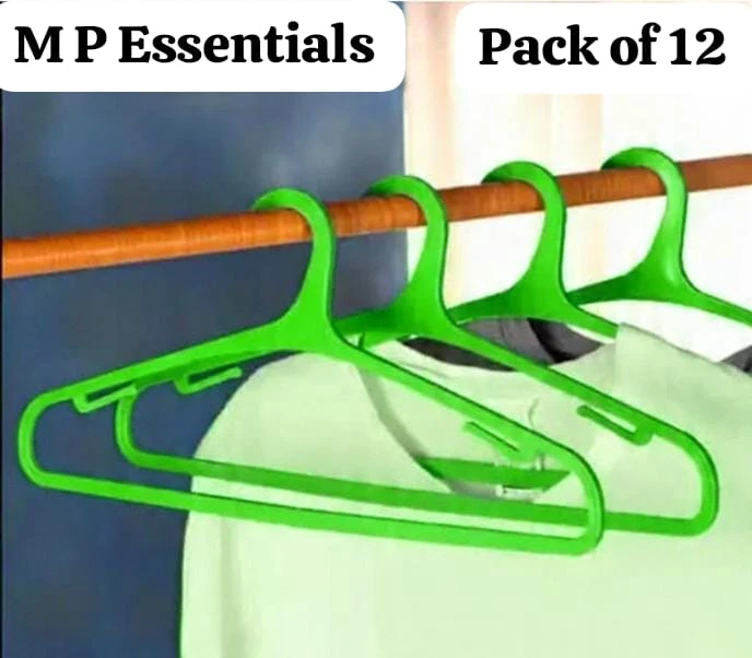 Best and Durable Plastic Hanger pack of 12