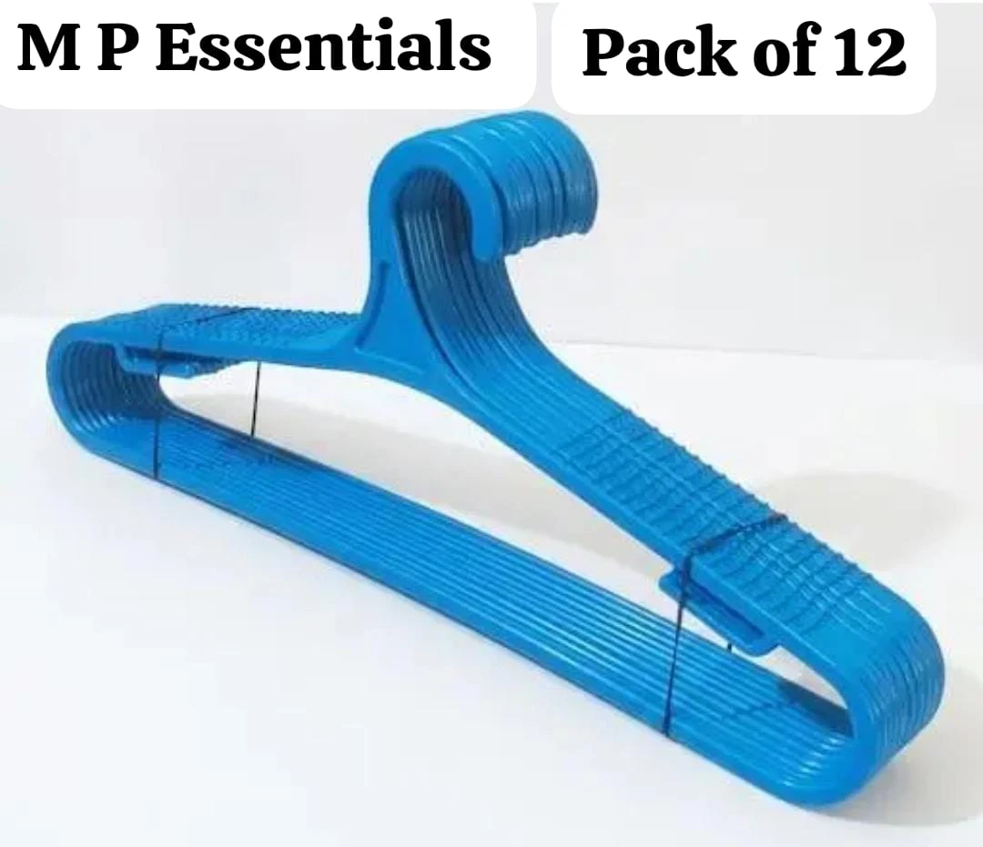 Best and Durable Plastic Hanger pack of 12