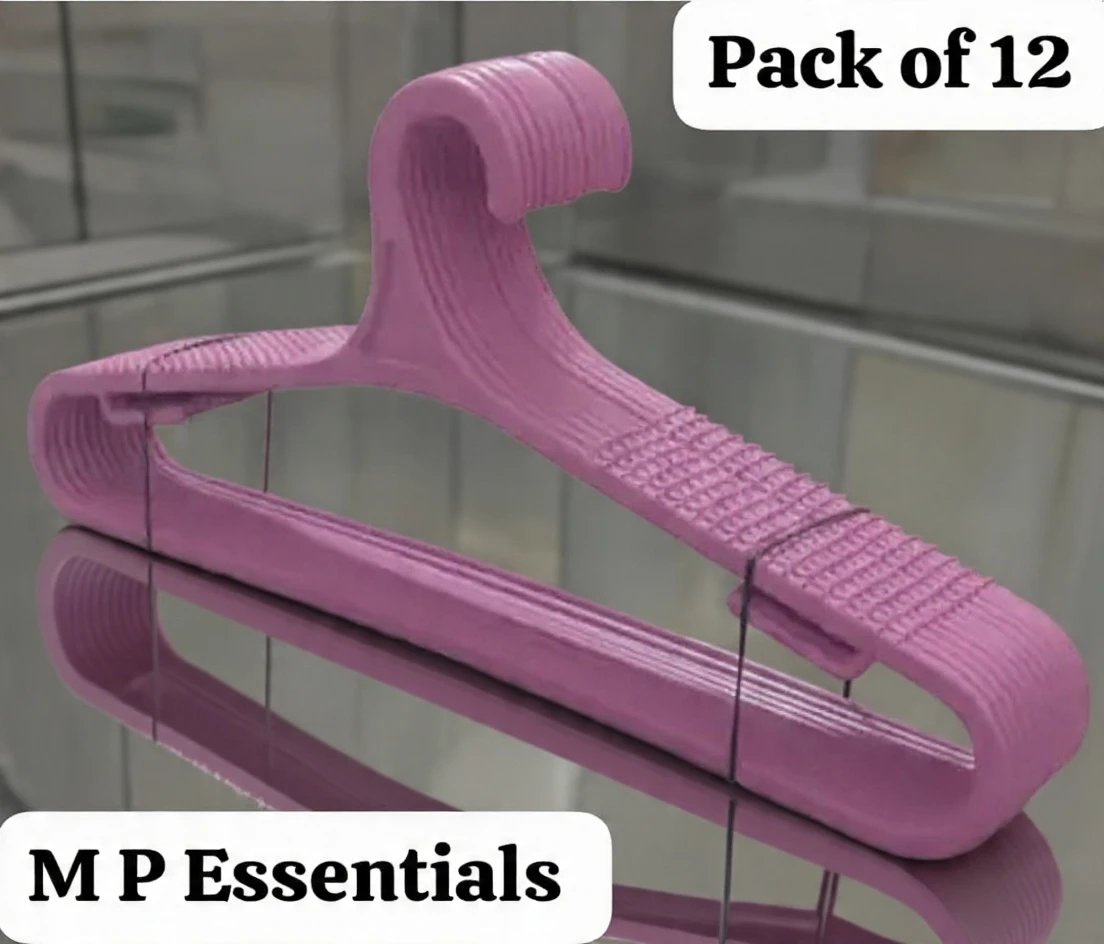 Best and Durable Plastic Hanger pack of 12