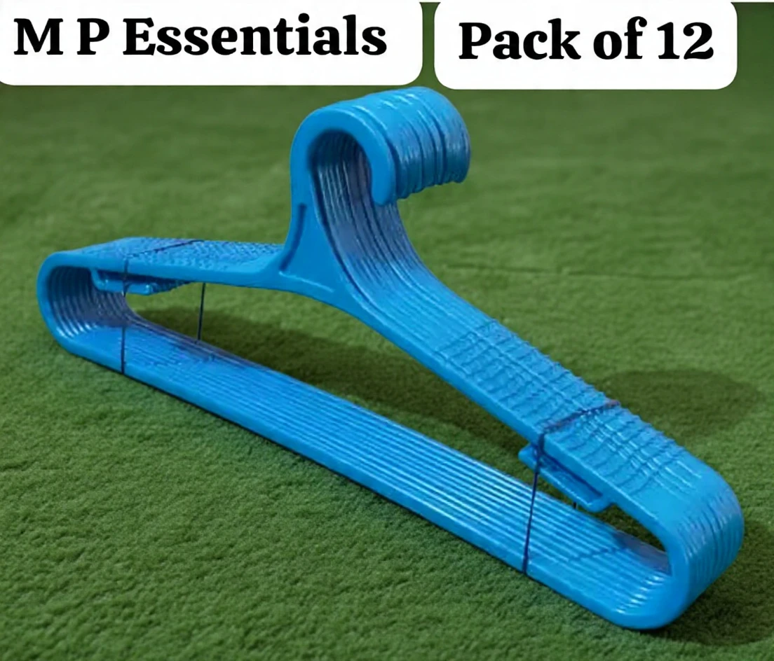 Best and Durable Plastic Hanger pack of 12