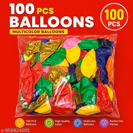 Mix Colour Balloon 100 pcs