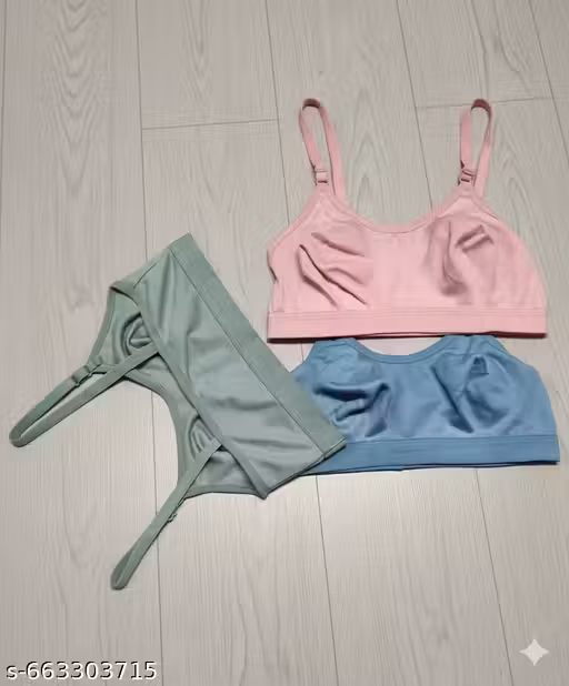 Comfortable Daily Use Bra (Pack of 3)