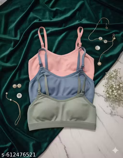 cotton activewear bra Pack of 3