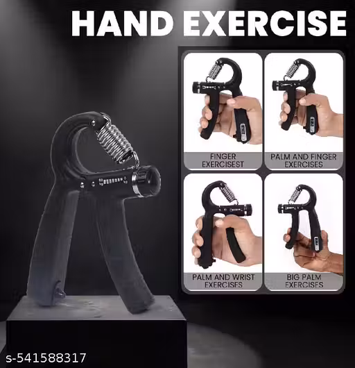 Exercise Tool Hand Gripper - Hand Gripper 60 kg with Counter | Forearm Exercise Equipment Adjustable | Handgripper Forearm Grip for Men Gym (Adjustable Counter) - PACK OF 1