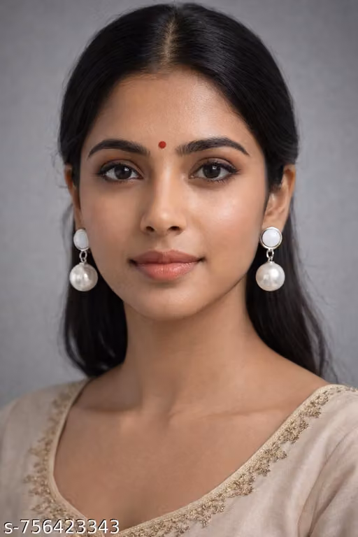 Sophisticated Pearl & Cabochon Drops