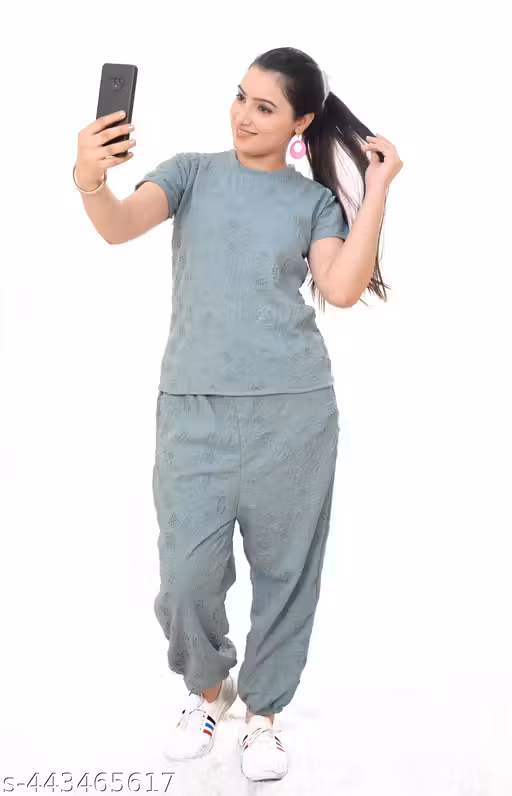 Abcd ambos Night suit set for women and girls lower t shirt set for joging and party wear fancy dress ladies suit ladies wear sleep wear running wear sports wear fancy top and pajama set etc.