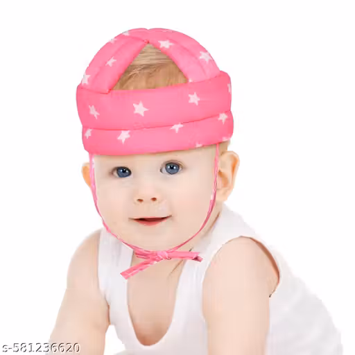Baby Head Safety Helmet for Crawling Walking Baby Head Protector - Head Protection for Safety 6 Months - 2 Years Soft Cushion Safety Headguard, Toddler Helmets (Pink)