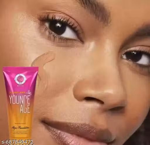 pack of 1 ( 60 gm ) Younge age foundation ,Feeling younger looked gorgeous