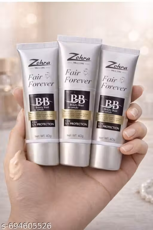 Pack of 3 120g fair foreever BB beauty balm cream 12h uv protection