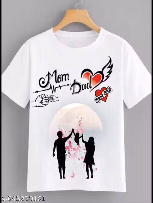 MOM & DAD PRINTED 2 FOR BOYS & GRILS