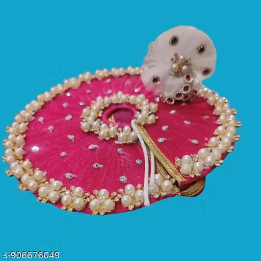 Pink Laddu Gopal Fancy Dress