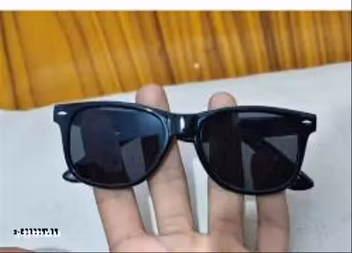 Arzonai Square & Mc Stan Latest Stylish UV Protected Sunglasses For Men & Women Black