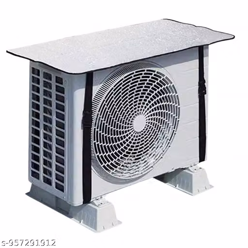 RV Traders Premium Waterproof AC Outdoo Baarish ka paani, tez dhoop (UV rays), dhool-mitti aur chidiya ki tatti (bird droppings) se aapke AC unit ko zang (rust) lagne se bachata hai.