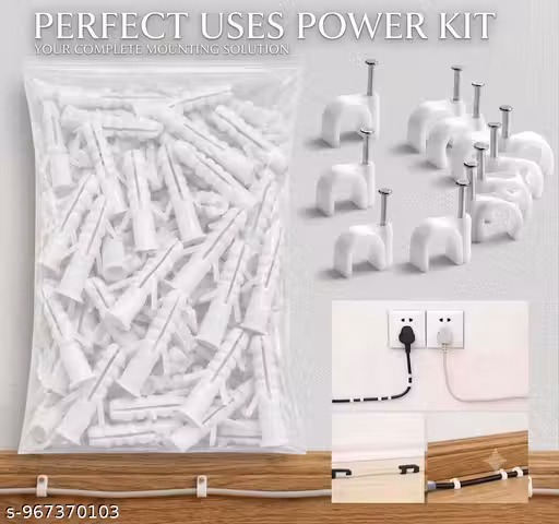 Shearrive lifesyle wall plug and clip combo 200 each long lasing durable