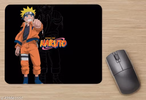 NEKKO Naruto Animie Printed Mouse Pad Animie Printed Mouse Pad Printed Designer Anti Skid, Thick Non-Slip (8 inch X 7 inch) Multicolor Pack of 1
