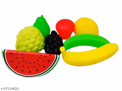 Set of 8 Kitchen Fruit Set , Best Realistic Play Toy Set,Toys For Educational plastic material