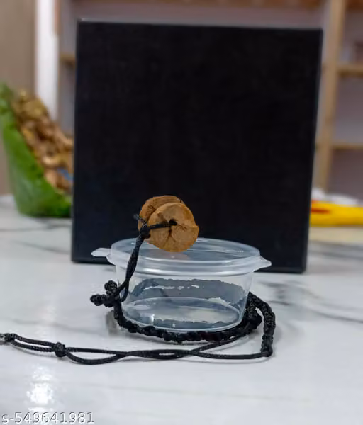 Pain Relief Thread for Migraine & Cervical – Black Silk Ayurvedic Healing Locket