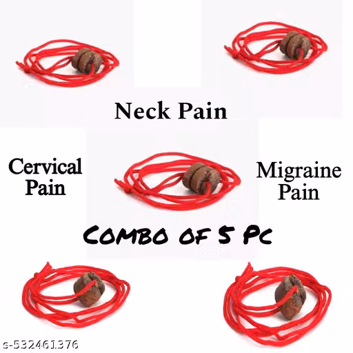 Natural Pain Relief Pendant Combo (5 Pc) for Neck, Cervical & Migraine Pain