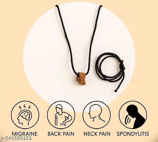 Natural Healing Pendant for Migraine, Back Pain, Neck Pain & Spondylitis Relief