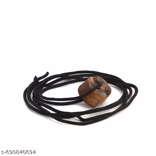 NEXTRAA Natural Cervical Migraine Relief Thread - Wooden Bead Necklace for Neck Pain, Headache Reduction & Stress Relief