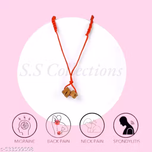 NEXTRAA Natural JADI Healing Pendant for Migraine, Neck & Back Pain Relief THREAD | Pain Relief THREAD
