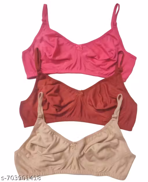 soft breathable bra women, daily use bra pack, stretchable bra set, girls bra combo pack, cotton bra women,