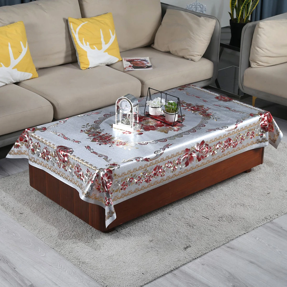 Center Table Cover Waterproof Protector Center Table Cover ,Tablecloth ,36*60 inches